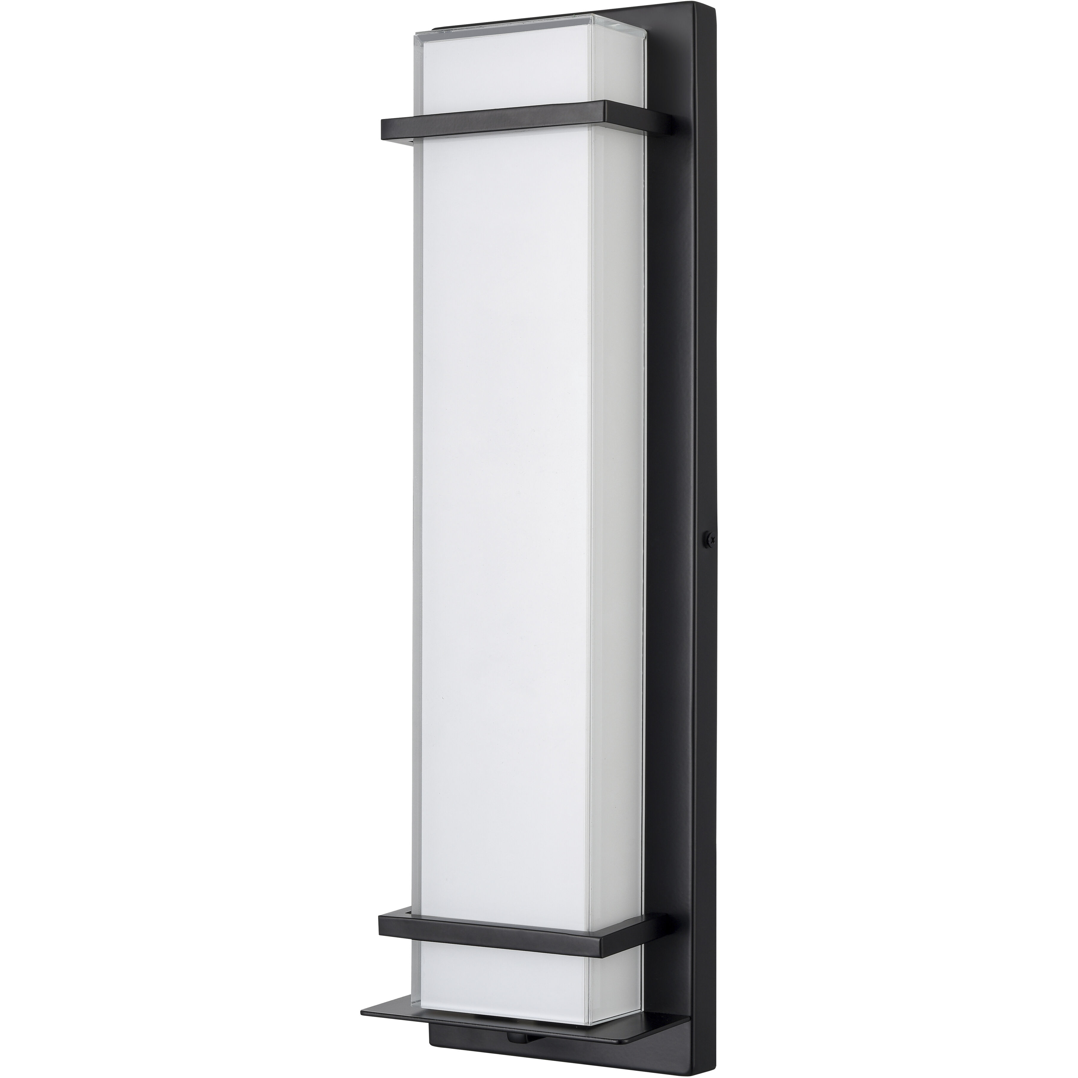 None LED 20 inch Powder Coated Black Outdoor Wall Sconce